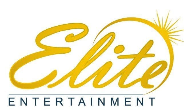 Elite entertainment logo on the display of the website